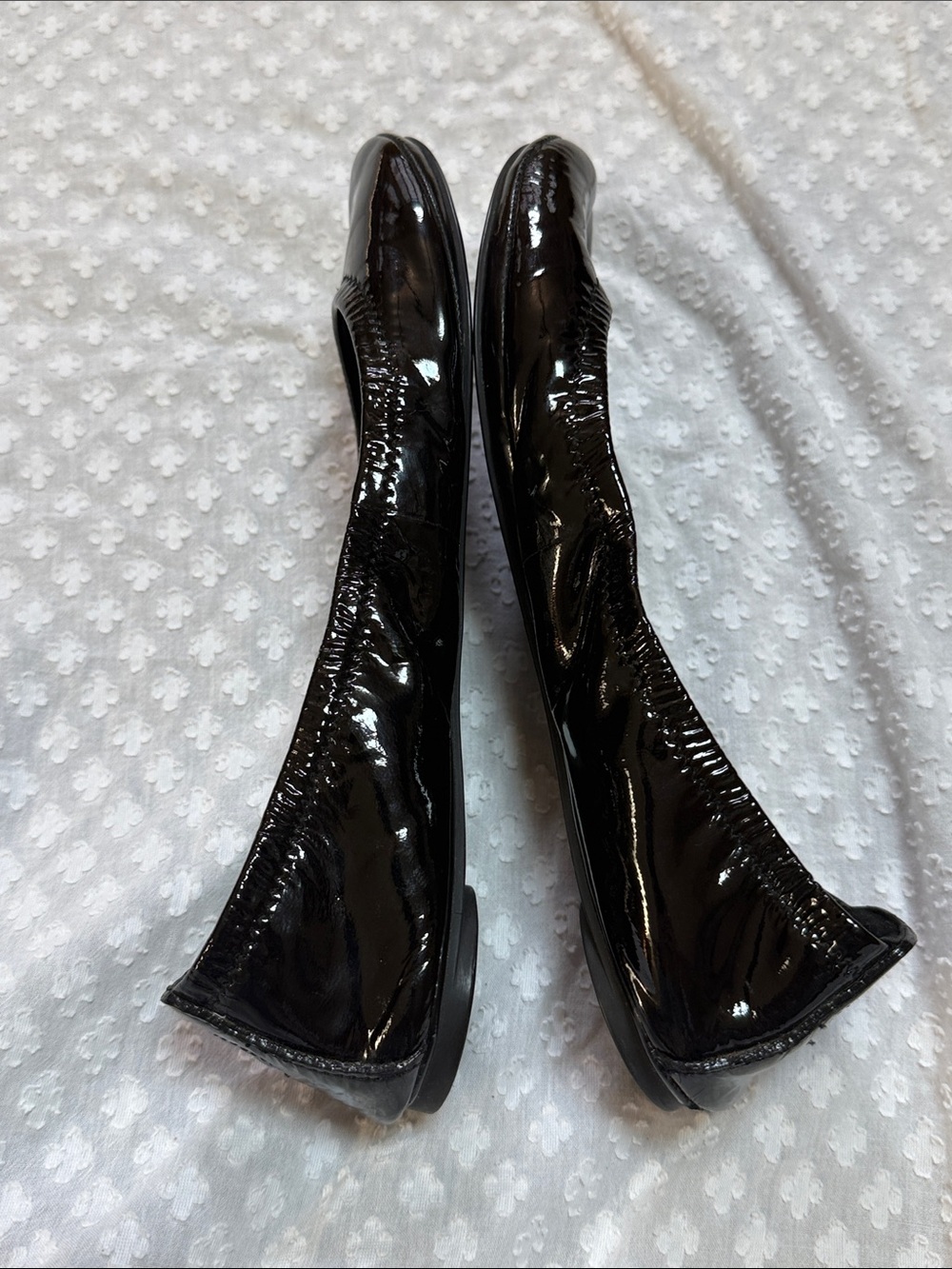 Tory Burch Eddie patent leather ballet flats size 9 - Picture 11 of 15